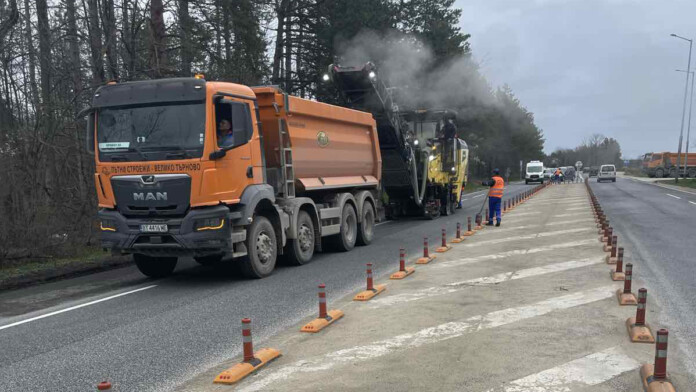 Ремонтът на пътищата