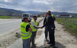 Ремонтът на пътя