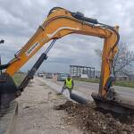 Ремонтът на пътя