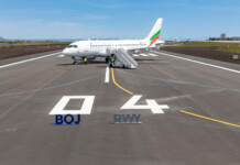 Реновирана самолетна писта Бургас