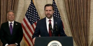 Вицепрезидентът на САЩ Джей Ди Ванс
