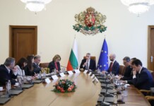 Заседанието на щаба