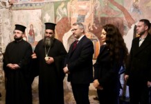 Иван Христанов посети Елешнишкия манастир