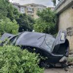Катастрофа. Снимка: ОДМВР-Бургас