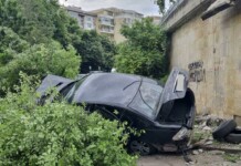 Катастрофа. Снимка: ОДМВР-Бургас