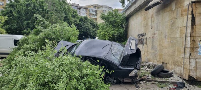 Катастрофа. Снимка: ОДМВР-Бургас
