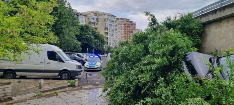 Катастрофа. Снимка: ОДМВР-Бургас