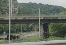 Наводнение затвори участък от пътя Велико Търново – Габрово