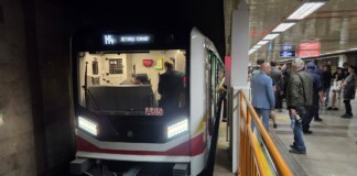 Новите мотриси на метрото