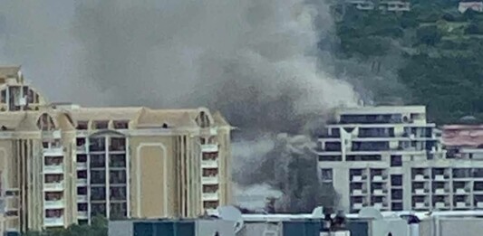 Пожар в Слънчев бряг