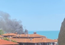 От последния час! Голям пожар в района на Свети Влас! Пожарът в Свети Влас