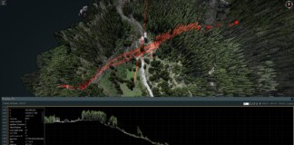 LiDAR сканиране разкри мащаба на свлачището край Смолян и Пампорово