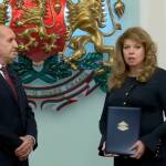 Румен Радев и Илияна Йотова