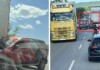Катастрофа след Криводол в посока Монтана затруднява движението Катастрофа