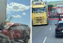 Катастрофа след Криводол в посока Монтана затруднява движението Катастрофа