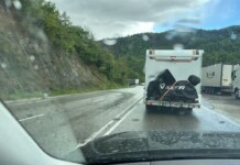 Задръстването заради катастрофата