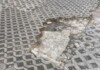 Дупките на общинския паркинг