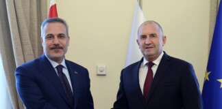 Хакан Фидан и Румен Радев