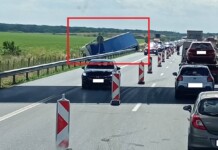 Катастрофа с товарен автомобил затруднява движението на АМ „Тракия“ Катастрофа