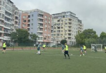 Футболен мач в Бургас