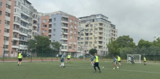 Футболен мач в Бургас