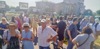 Протест в кв. "Сарафово"