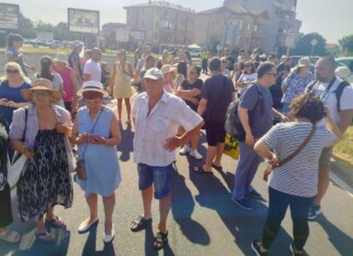 Протест в кв. "Сарафово"