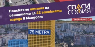 "Спаси София" иска отмяна на решението за 22-етажна сграда в ж.к "Младост"