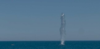 Унищожаване на дрона край Кранево