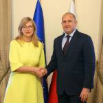Екатерина Захариева и Румен Радев