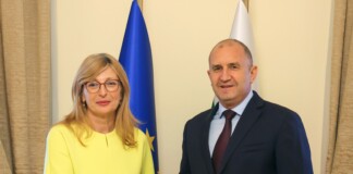 Екатерина Захариева и Румен Радев