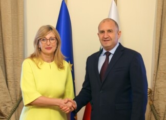 Екатерина Захариева и Румен Радев