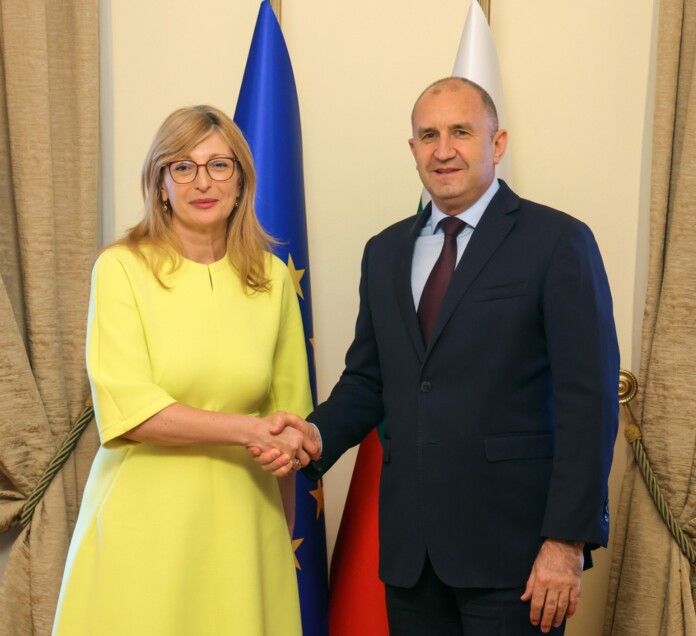 Екатерина Захариева и Румен Радев