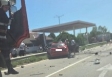 От последния час! Катастрофа между тир и автомобил затвори пътя край Димово Катастрофа. Снимка: Facebook