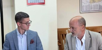 Мартин Атанасов и д-р Асен Меджидиев