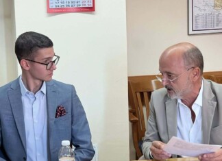Мартин Атанасов и д-р Асен Меджидиев