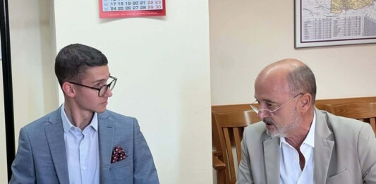 Мартин Атанасов и д-р Асен Меджидиев