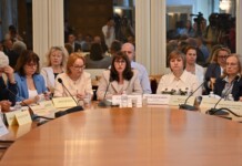 Наталия Ефремова на заседанието на бюджетната комисия