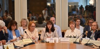 Наталия Ефремова на заседанието на бюджетната комисия