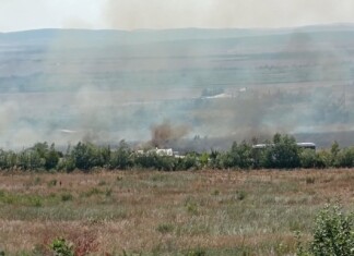 Пожар обхвана около 100 декара край Слънчев бряг Пожар обхвана около 100 декара край Слънчев бряг