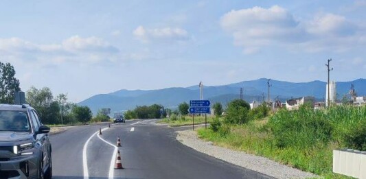 Ремонтираният път