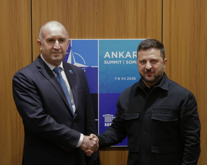 Румен Радев и Володимир Зеленски Румен Радев и Володимир Зеленски