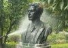 Паметникът на Левски в Бургас заблестя за 189-ата годишнина от рождението му