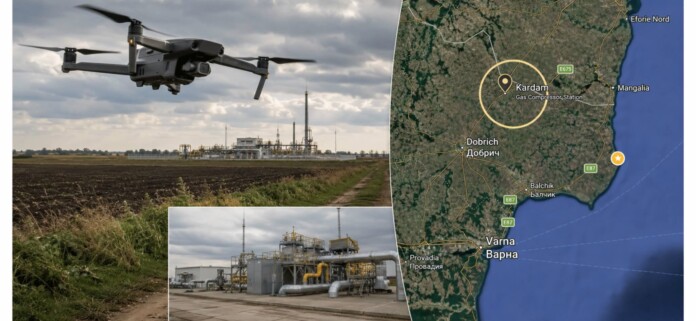 Дронът, ударил България Дронът, ударил България
