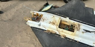 Дрон в Черно море