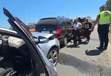От последния час! Верижна катастрофа с три коли на входа на Бургас по АМ „Тракия“ Катастрофа