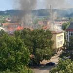 Пожар в Монтана
