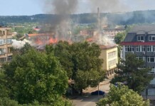 Пожар в Монтана