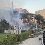 ОДМВР-Бургас с подробности за пожара, изпепелил ресторант в Созопол Пожар в Созопол