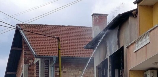 Пожарът в къщата
